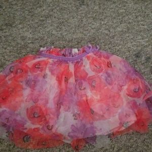 Girls floral skirt